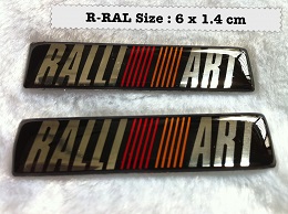 Ralliart Emblem (Rubber Coated)